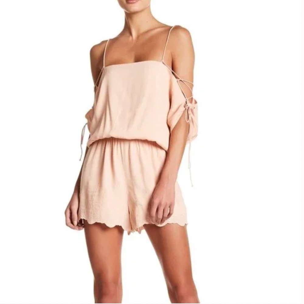 Honey Belle Embroidered Romper